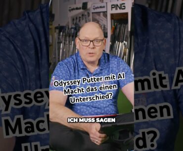 Die Magie der Odyssey AI Schlagfläche: Putten mit Fehlerverzeihung.  #martinstechergolf