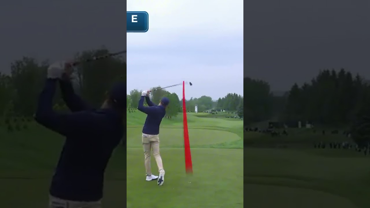 Luke Clanton Nearly Holes It on His Second Shot! | RBC Canadian Open 2025