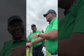 Ramaphosa ENJOYING Golf With Ladies 🇿🇦