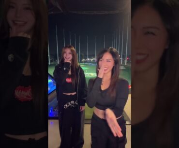 Topgolf date with #golf babes only she rejected my love