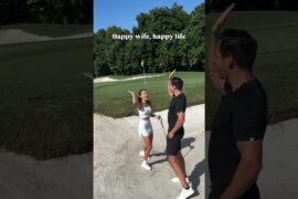 Happy wife = happy life 🤭 . . . . #relatable #relationship #golfergirl golf girl, golfing, golfers,