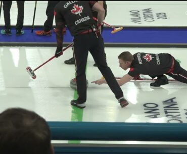 Canada caught cheating in curling against Sweden - Winter Olympics 2026 - Milano-Cortina