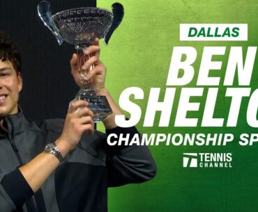 Ben Shelton Championship Speech | 2026 Dallas