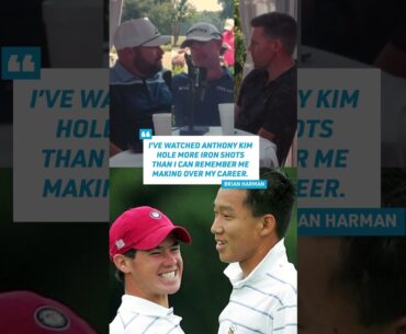 How INCREDIBLE was Anthony Kim back in the day?? Brian Harman shares his thoughts