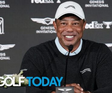 Full press conference: Woods putting in work on Tour schedule | Golf Channel