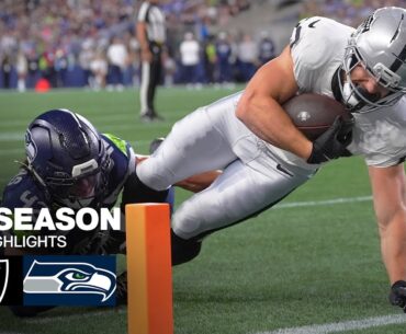 Las Vegas Raiders vs. Seattle Seahawks Game Highlights | 2025 Preseason Week 1