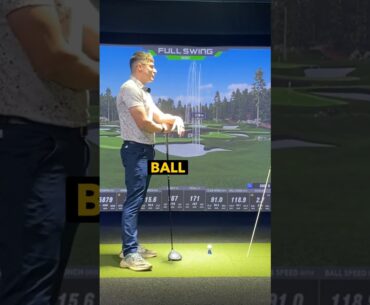 The easiest shot shaping hack  #golf