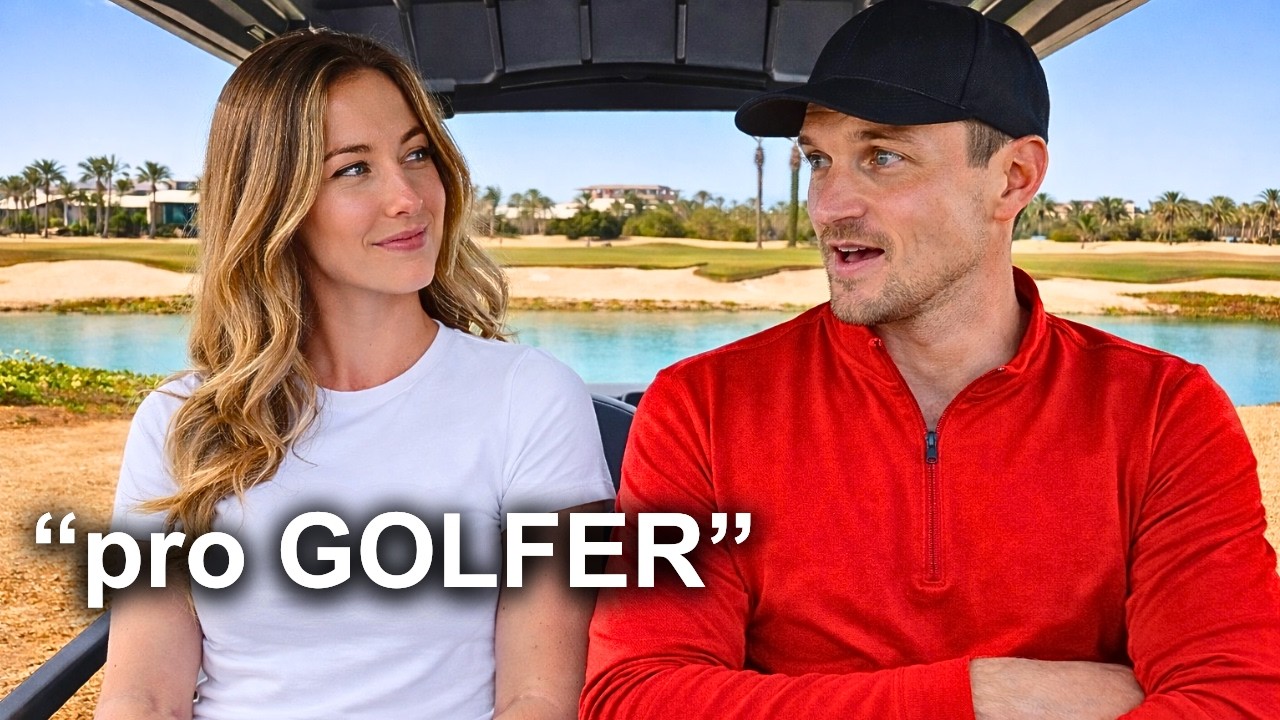 Can a female pro golfer beat a “wanna be” tour pro?