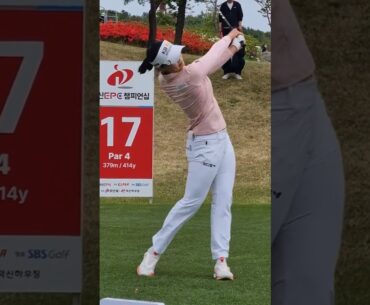 클럽헤드가 안 보인다🔥 방신실 최장타 Driver.이게 스피드다👀 엄청난 헤드스피드