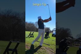 Elite Ballstriking Tip from Sergio Garcia!