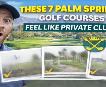 These 7 Palm Springs Golf Courses Feel Like Private Clubs