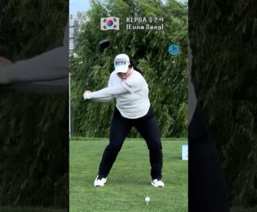 바람을 찢는 묵직한 타구음🔥 #송은아 [7s]