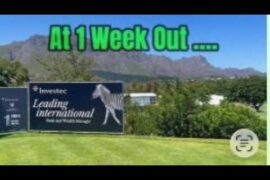 Its Nearly Investec SA Open Time at Stellenbosch Golf Club!