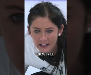 🥌😍 There's something so satisfying about a clever curling shot