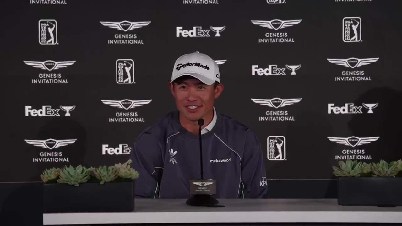 Collin Morikawa on Winning at Pebble + Baby News + Momentum into Genesis | FULL