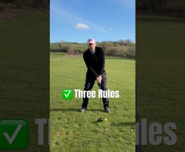 Hit Driver LONG & STRAIGHT With These 3 Simple Rules