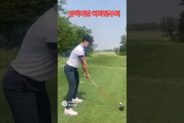 임팩이란 허리턴부터 #golfswing #golf