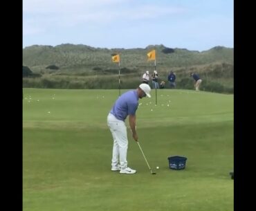 Alex Noren Short Game - messing about and building feels! #golf