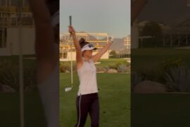 Hole 16 at TPC Scottsdale 🤙 #golf #shorts #golfswing #golfgirl #fyp