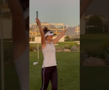 Hole 16 at TPC Scottsdale 🤙 #golf #shorts #golfswing #golfgirl #fyp