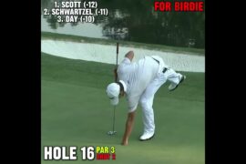 The 2011 Masters Ending! Charl Schwartzel Birdies the Last Four Holes! #golf #masters #fyp #pga #liv