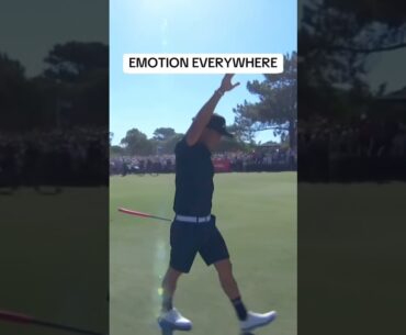 The scenes on the last hole were everything ❤️ #golf #LIVGolf