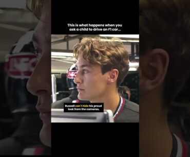 George Russell doesn't look happy about Kimi Antonelli in Formula 1