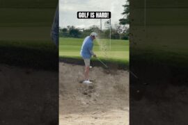 When golf hits different 😅 #golf #golffail #relatable