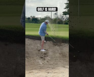 When golf hits different 😅 #golf #golffail #relatable