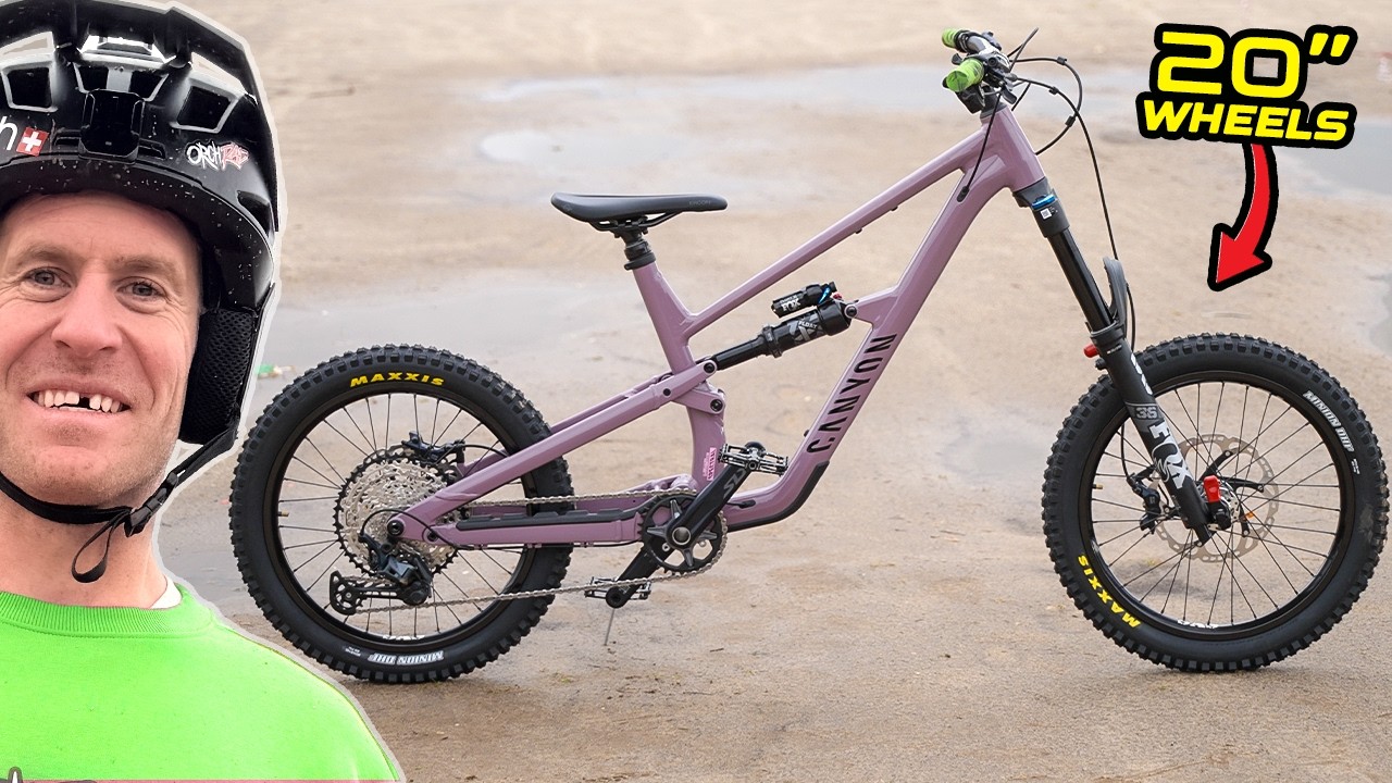 I PUT 20" WHEELS ON MY BRAND NEW MOUNTAIN BIKE - 100% FUN!