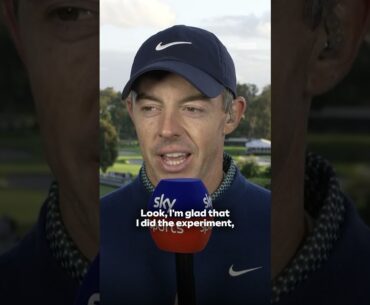 Rory McIlroy explains why he's gone back to blades!