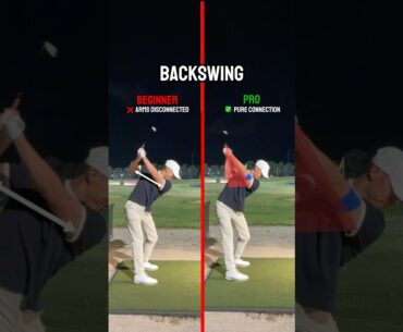 CONNECTION is key! 🔑🔥 #golf #golfswing #golftips #golfcoach