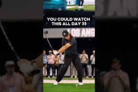 Tommy Fleetwood Driver Swing (Face On Slow Motion) | Pure 🔥#golf #golfswing #golfshorts
