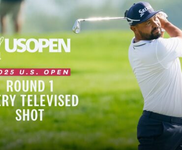 2025 U.S. Open Highlights: J.J. Spaun, Round 1 | Every Televised Shot