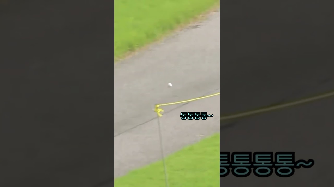 카트도로 타고 408m? KLPGA 레전드 티샷
