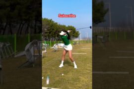 POV: You found the perfect line 🏌️‍♀️@kimeunsunnnnnn