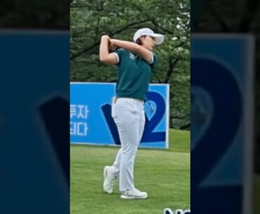 "미쳤다! 🏌️‍♂️ 초특급 베테랑 박지영 프로의 거꾸로 빈스윙, 궁금하지? 😲"