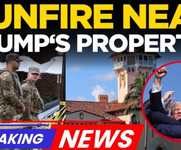 MAR-A-LAGO SHOOTING LIVE | Man Killed After Breaching Security at Trump's Property | World News