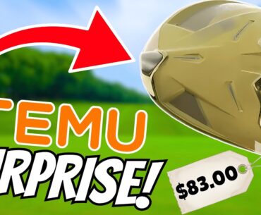 I Bought The BEST NEW FAKE Driver From TEMU - CRAZY DISTANCE!?