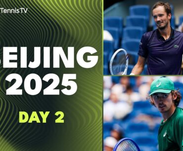 Zverev, Medvedev, Rublev, Musetti & More Feature On Day Two 💥 | Beijing 2025 Highlights Day 2