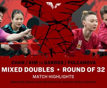 Chan/Kim vs Gardos/Polcanova | XD R32 | #WTTSingapore2026