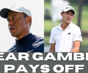 Tiger Woods Reacts to Collin Morikawa’s “Stolen” Putter at Pebble Beach