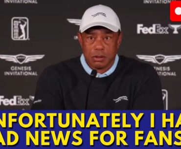 JUST ANNOUNCED! SAD NEWS ABOUT TIGER WOODS! FANS WEREN’T EXPECTING THIS SHOCKING DECISION!