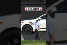 HOLE-IN-ONE for Max Greyserman! 🔥