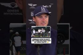 Jordan Spieth appreciates a good shot like the rest of us 😂 #shorts