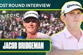 Jacob Bridgeman after earning first PGA Tour win at 2026 Genesis Invitational: 'A dream come true'