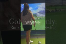 Rate My Beginner Golf Swing #golf #golfer #golfgirl #golftips