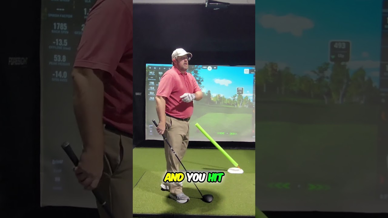 Draw Your Ball With This ONE Follow Through Move! #golf #golfswing #technique