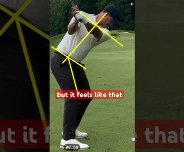 COIL On Plane In The Backswing! (Like Adam Scott)