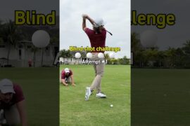 Cam Smith Blind Shot Challenge 😳⛳️